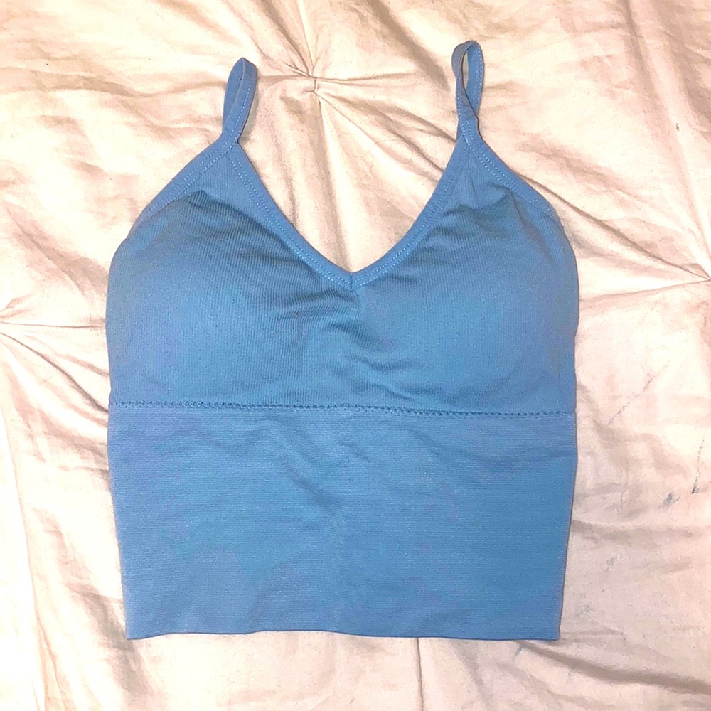 SHEIN women's cropped athletic tank top